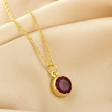 Minimalist Birthstone Necklaces - La Vitá Jewels