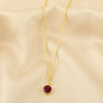 Minimalist Birthstone Necklaces - La Vitá Jewels