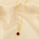 Minimalist Birthstone Necklaces - La Vitá Jewels