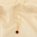 Minimalist Birthstone Necklaces - La Vitá Jewels