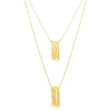 Brass Gold Plated Metal Necklaces