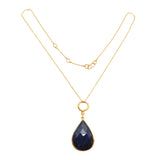 Lapis Lazuli Gemstone Pendant Necklaces