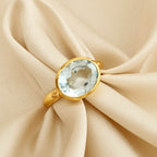 Sterling Silver Blue Topaz Pretty Rings - La Vitá Jewels