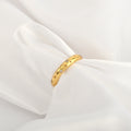 White CZ Star Band Ring