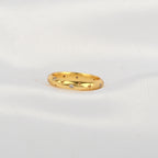 White CZ Star Band Ring