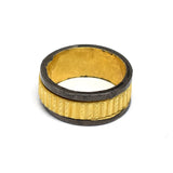 Texture rings, band rings, rhodium and gold plating rings, Gifts jewelry, Gifts For him, Gifts for mom