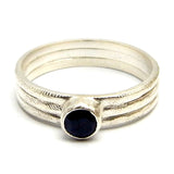 925 Sterling Silver Lapis Gemstone Statement Rings, Wholesale Manufacturer