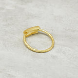 Texture rings, brass rings, gold plated rings, plain metal rings, statement rings, Gift for her, Gift jewelry, Gift For him, Gifts for mom