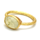 925 Silver Gold Plated Labradorite Gemstone Rings, Hammered Band Ring, Wholesale jewelry