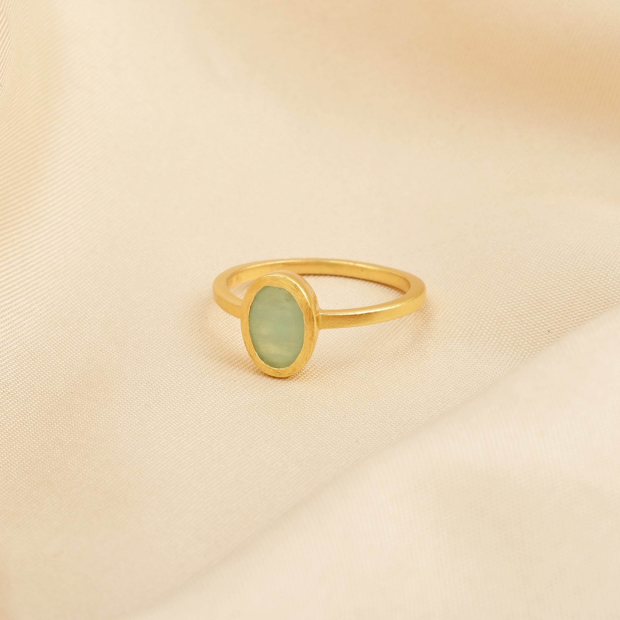 Labradorite and Rainbow Moonstone Rings in Sterling Silver - La Vitá Jewels