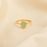 Labradorite and Rainbow Moonstone Rings