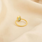 Labradorite and Rainbow Moonstone Rings in Sterling Silver - La Vitá Jewels