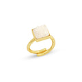Handmade Sugar Druzy Adjustable Ring - La Vitá Jewels