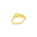 Open Cuff Leaf Rings - La Vitá Jewels
