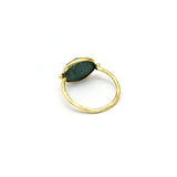 Brass Gold Plated Birthstone Ring, Multi stone Ring Jewelry, Wholesale Jewelry