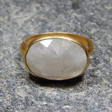 Rainbow Moonstone Ring