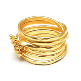 Metal Beads Rings,  Multi Layer Band Rings, Wholesale jewelry