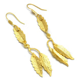 Leaf Shape Dangle Earrings