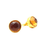 Earrings Citrine stud Earrings  stud Earrings women Earrings