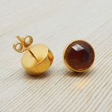 Earrings Citrine stud Earrings  stud Earrings women Earrings