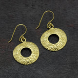 handmade texture Earrings women accessory