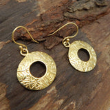 handmade texture Earrings women accessory