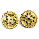 Round shap CZ Stud Earrings