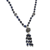 Lapis Lazuli Gemstone, Oxidized Necklace, Wholesale jewelry