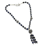 Lapis Lazuli Gemstone, Oxidized Necklace, Wholesale jewelry