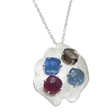 925 Silver Multi Gemstone Necklaces, Wholesale jewelry