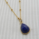 Lapis or Labradorite Necklaces