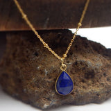 Lapis or Labradorite Necklaces