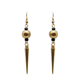 Handmade Gold Plated Black Onyx Jewelry Set