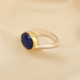 Amazonite and Blue Sapphire Rings