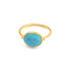 Turquoise Gemstone Rings - La Vitá Jewels
