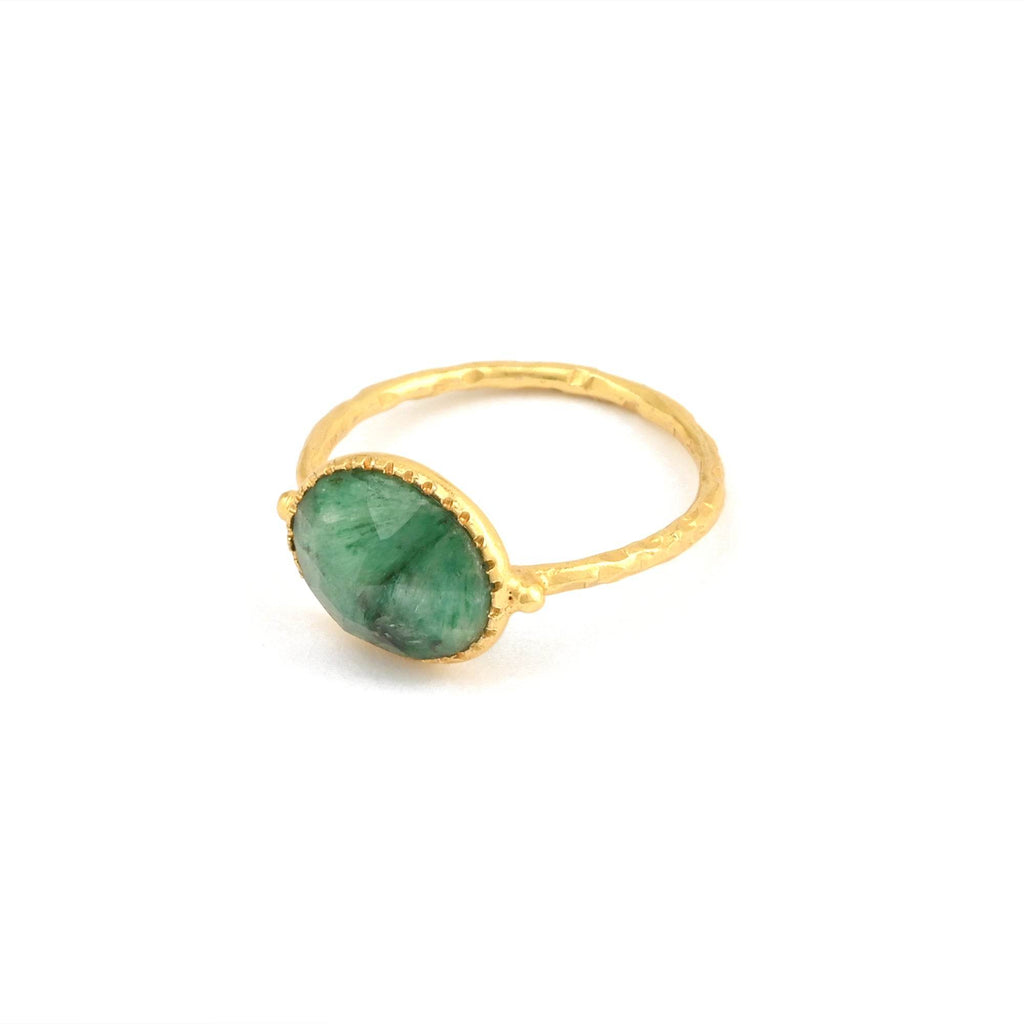 Ruby Gemstone Statement Ring - La Vitá Jewels