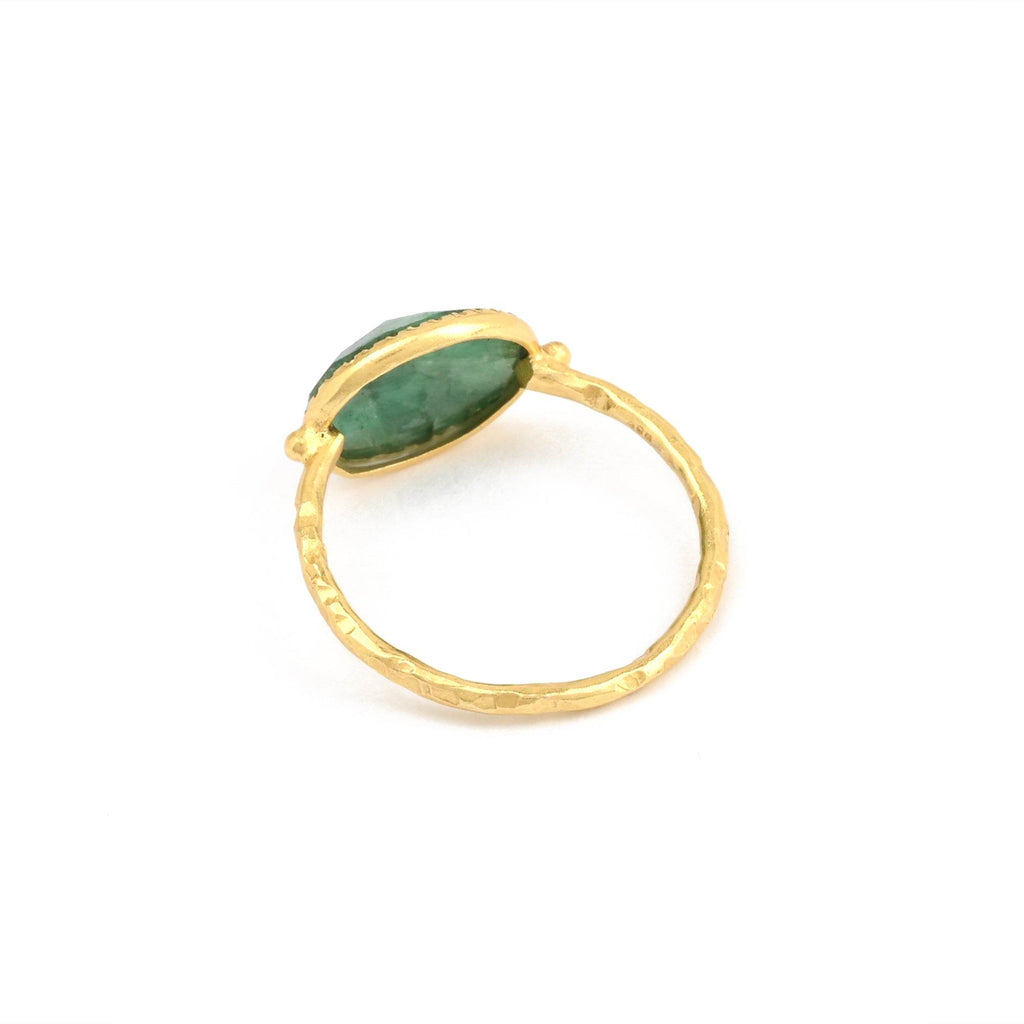 Ruby Gemstone Statement Ring - La Vitá Jewels