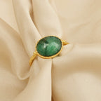 Ruby Gemstone Statement Ring - La Vitá Jewels