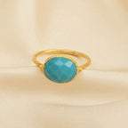 Turquoise Gemstone Rings - La Vitá Jewels