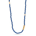 Dark Blue Beads Necklaces - La Vitá Jewels