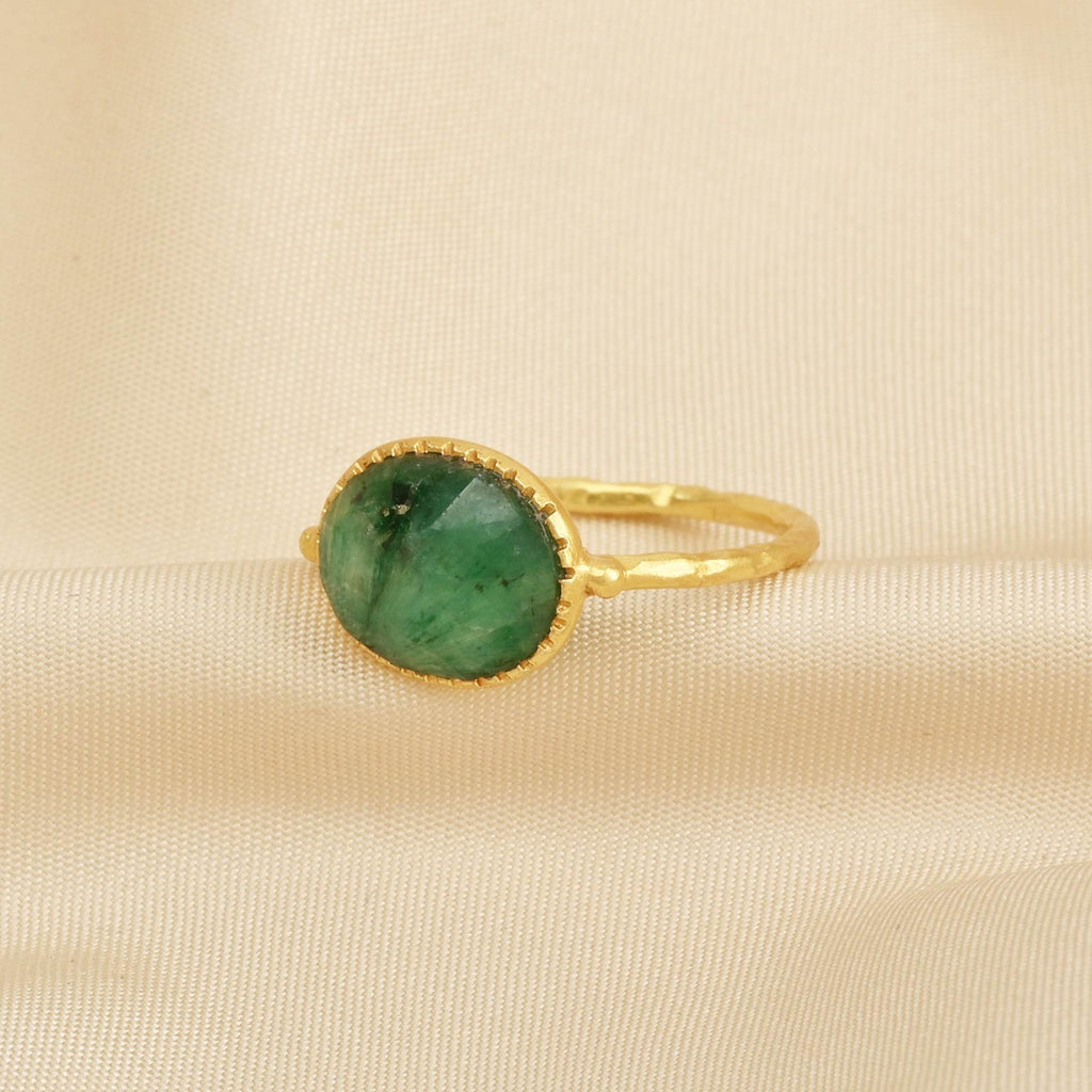 Ruby Gemstone Statement Ring - La Vitá Jewels
