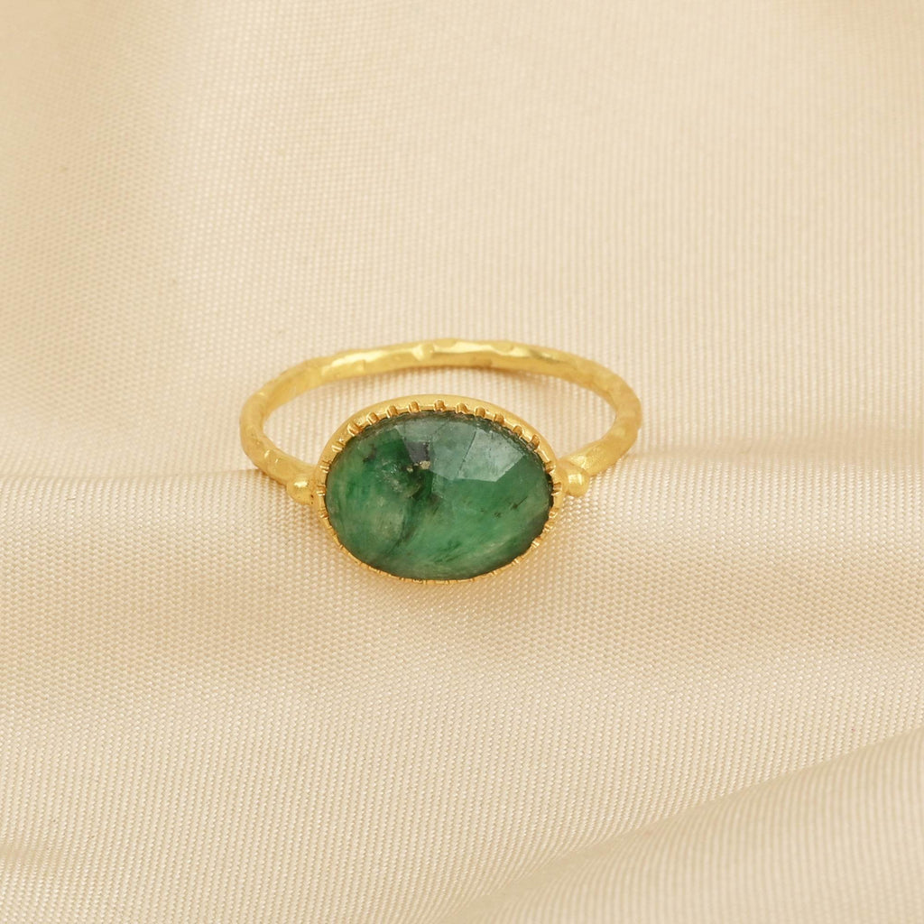 Ruby Gemstone Statement Ring - La Vitá Jewels