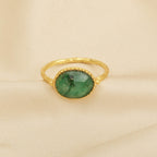 Ruby Gemstone Statement Ring - La Vitá Jewels