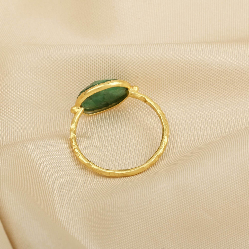 Ruby Gemstone Statement Ring - La Vitá Jewels