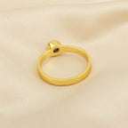Citrine, Peridot, and Iolite Gemstone Rings in Sterling Silver - La Vitá Jewels