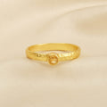 Citrine, Peridot, and Iolite Gemstone Rings in Sterling Silver - La Vitá Jewels