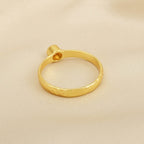 Citrine, Peridot, and Iolite Gemstone Rings in Sterling Silver - La Vitá Jewels