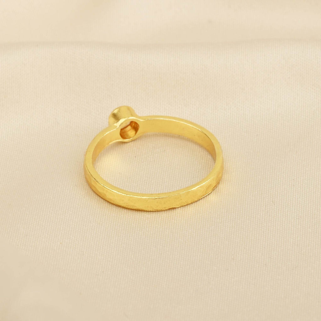 Citrine, Peridot, and Iolite Gemstone Rings in Sterling Silver - La Vitá Jewels