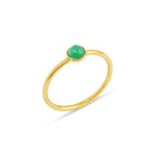 Sterling Silver Multi Gemstone Minimalist Rings - La Vitá Jewels