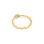 Sterling Silver Multi Gemstone Minimalist Rings - La Vitá Jewels